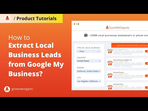 Use Google my Business Extractor in 5 easy steps 1