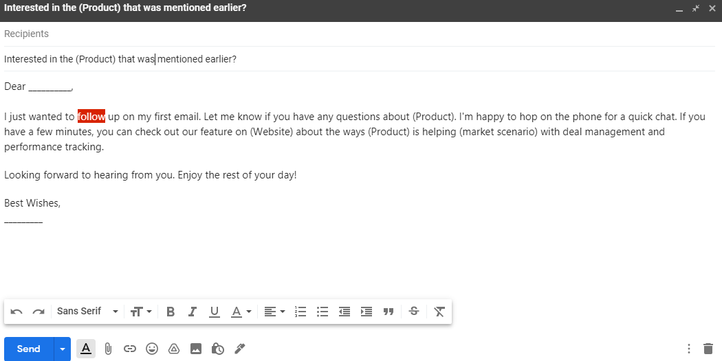 How To Write A Follow-Up Email After Your Prospect Fails To Respond ...