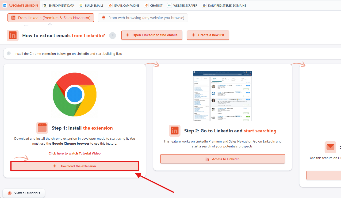 Install LinkedIn Chrome Extension (2)