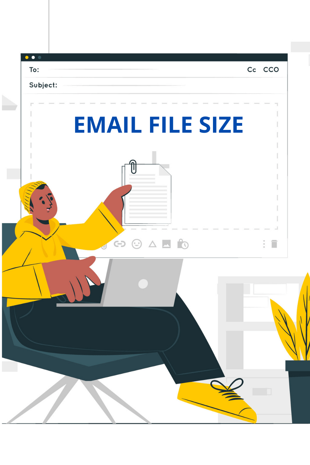 email file size 