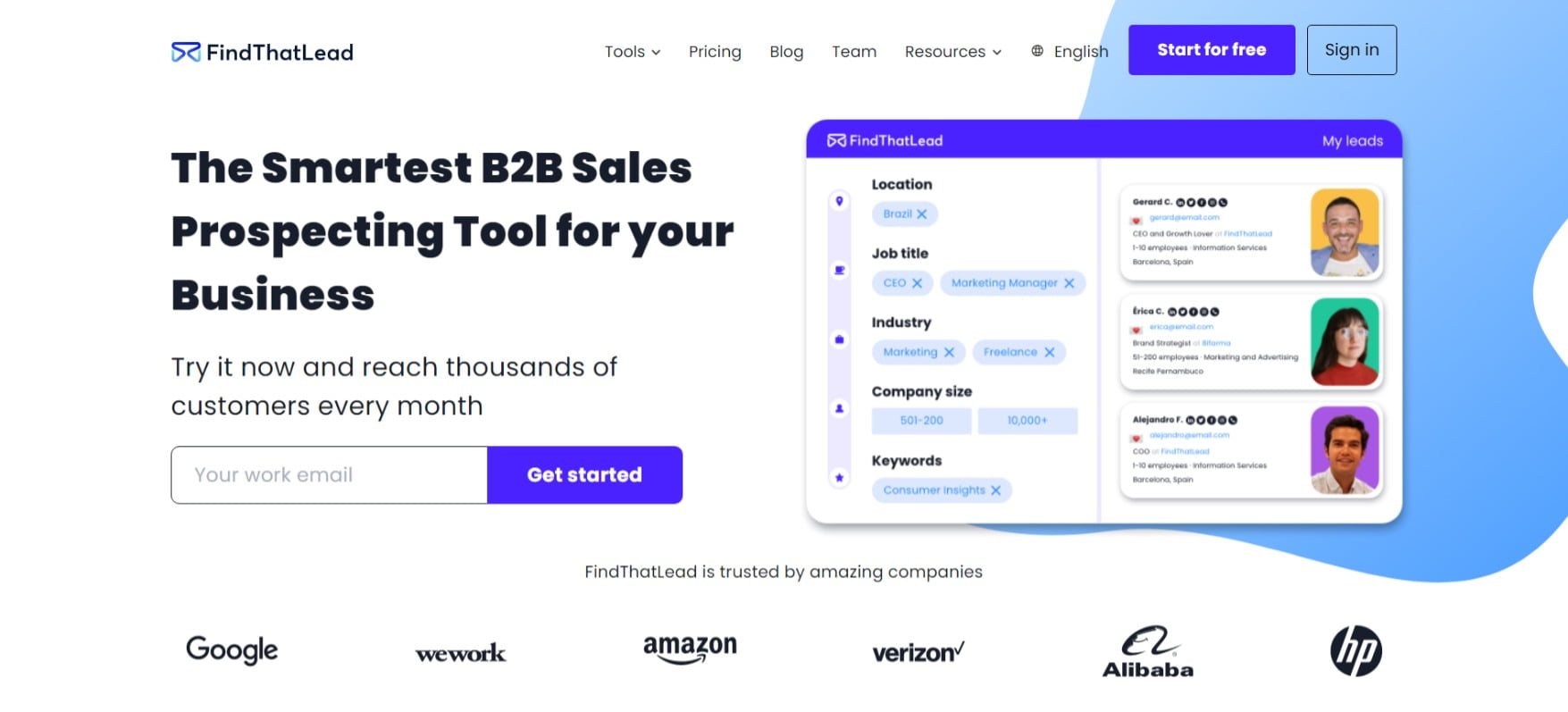 Top 17 Affordable Hunter.io Alternatives:- FindThatLead