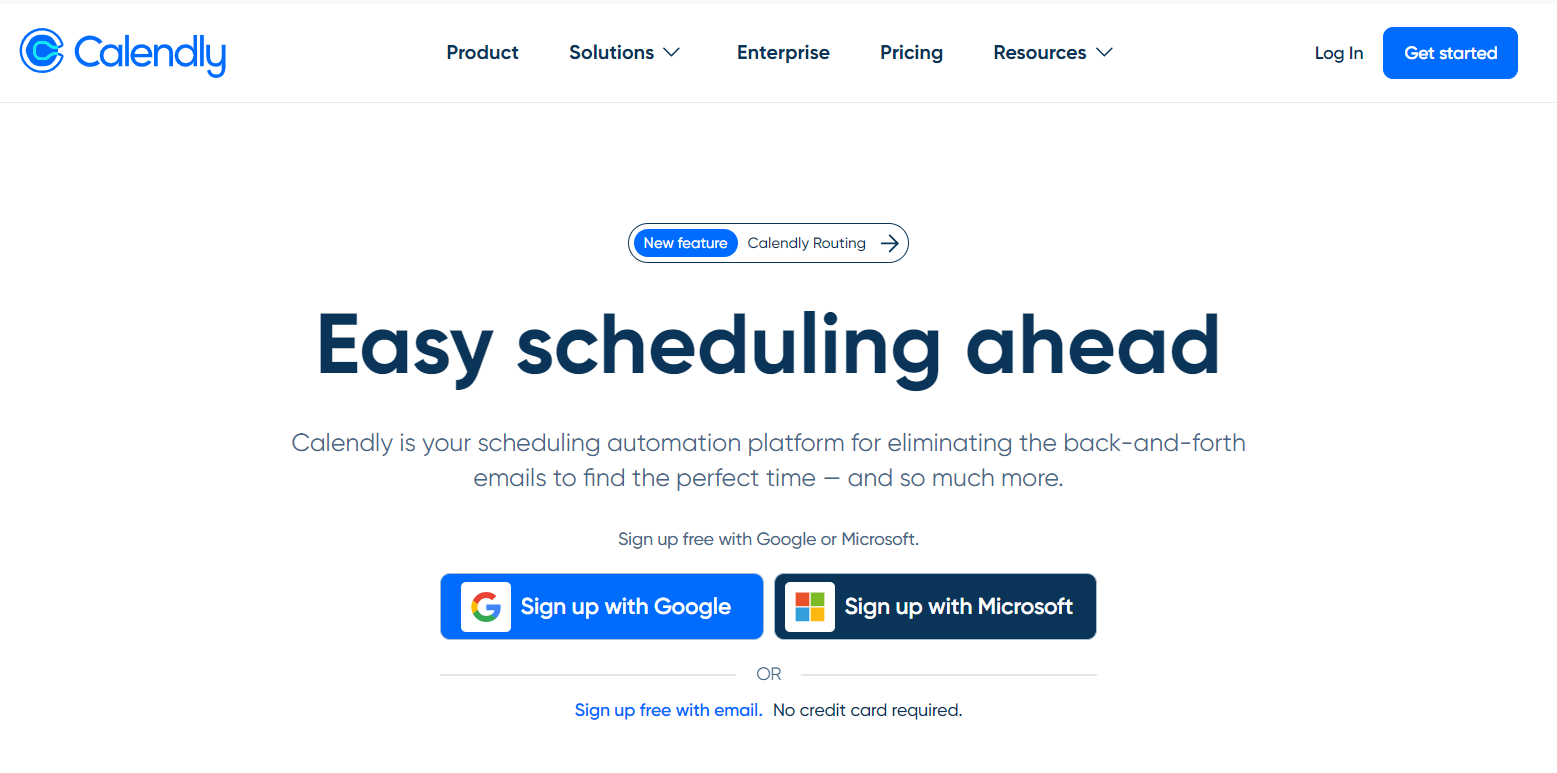 Best Outbound Automation Tools:- Calendly