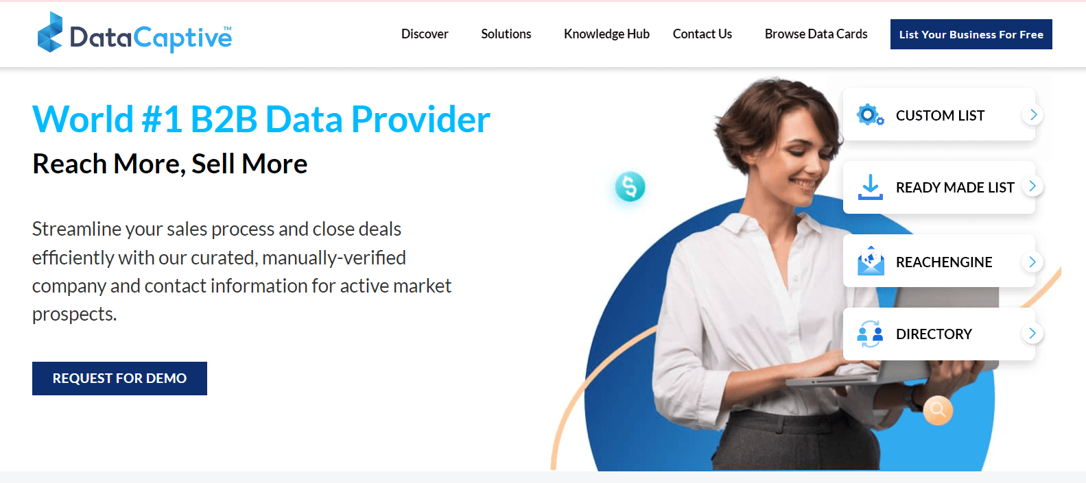 Top B2B Data List Provider:- DataCaptive
