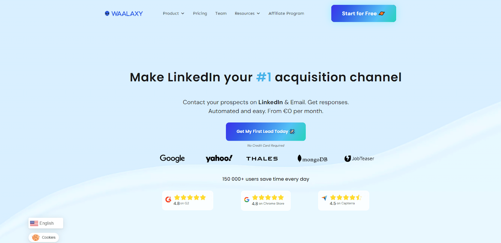 Top LinkedIn Profile Scraper Tools:- Waalaxy