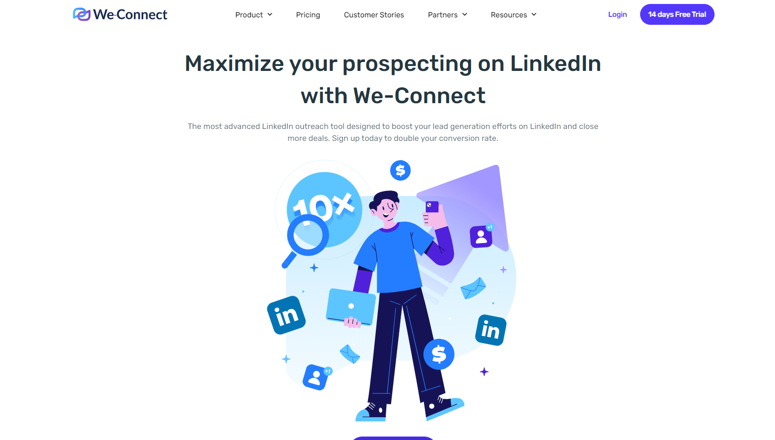 Best LinkedIn Lead Generation Tools:- We-Connect