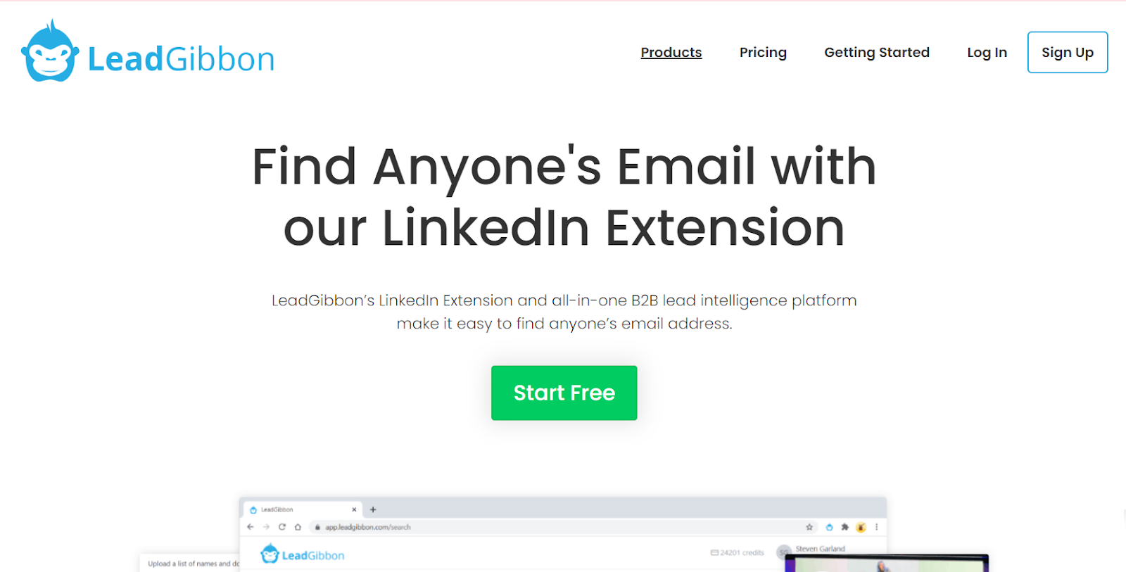 Top LinkedIn Email Scraper Tools:- LeadGibbon