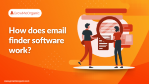 How does email finder software work?