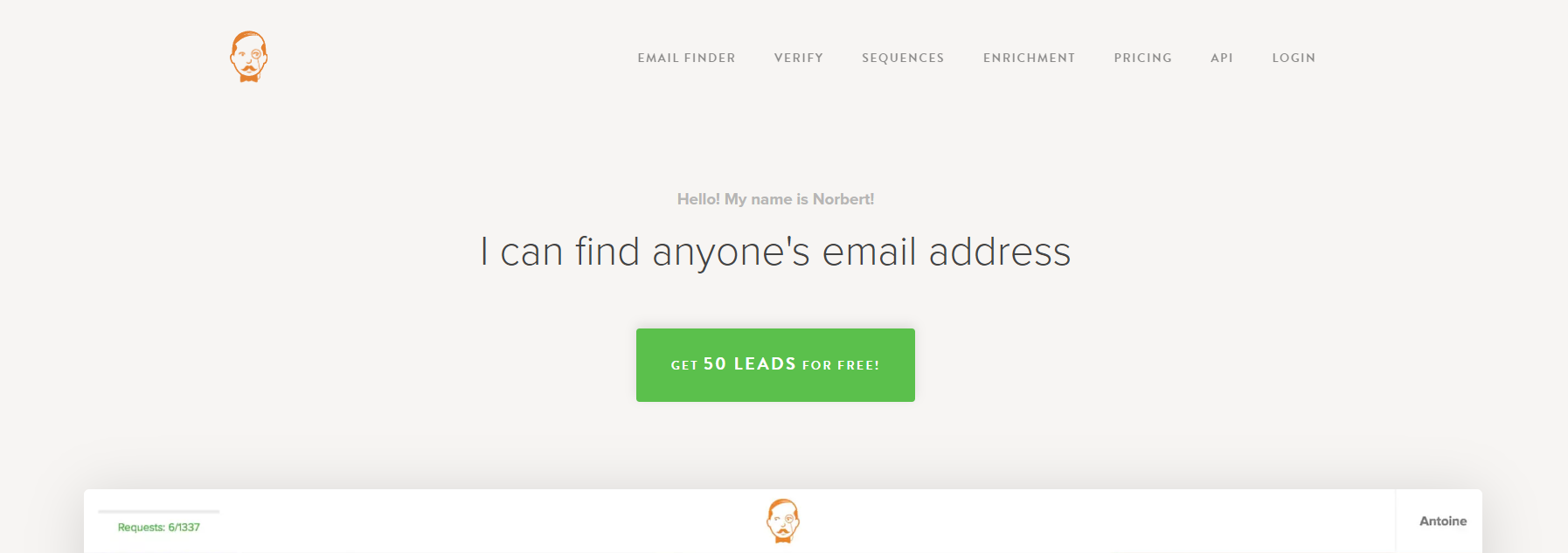 Best Reverse Email Lookup Tools: Voila Norbert