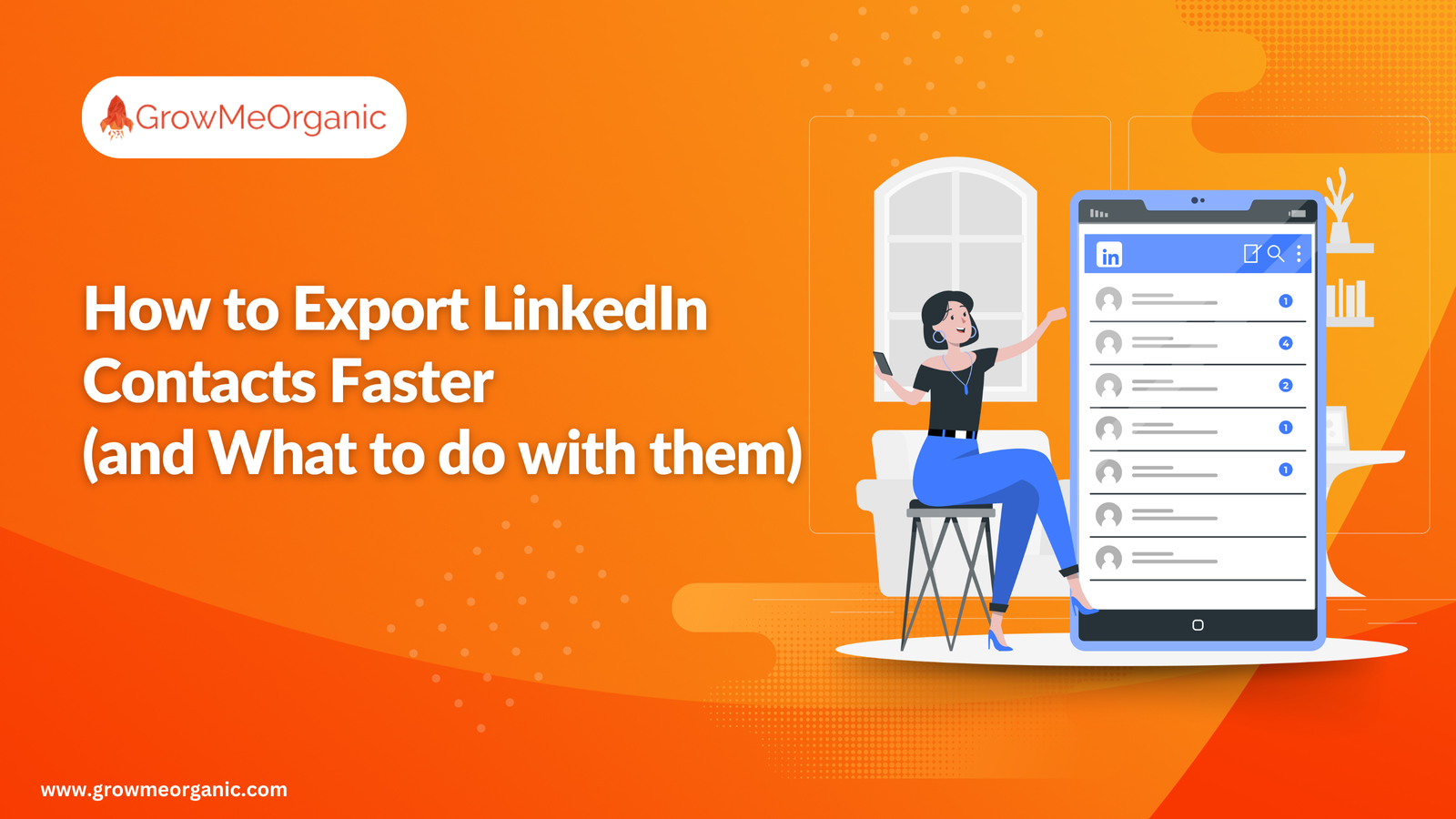 How to Export LinkedIn Contacts Faster